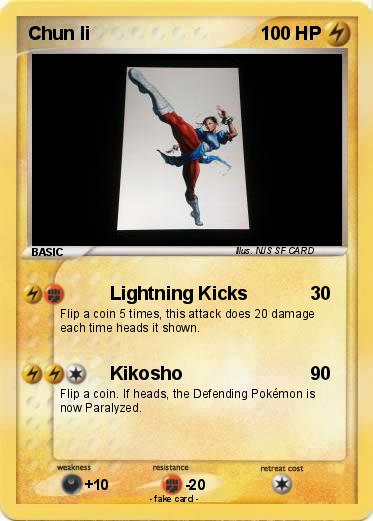 Pokemon Chun li