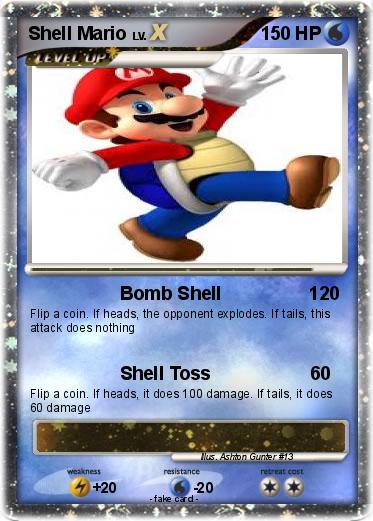Pokemon Shell Mario