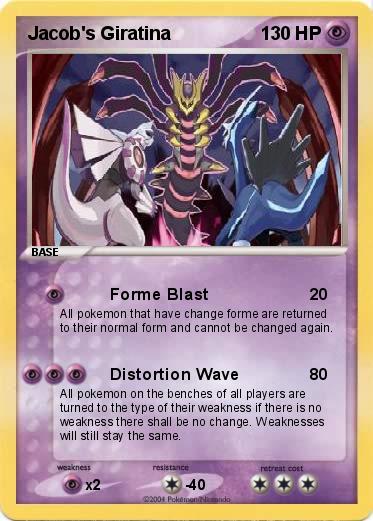 Pokemon Jacob's Giratina