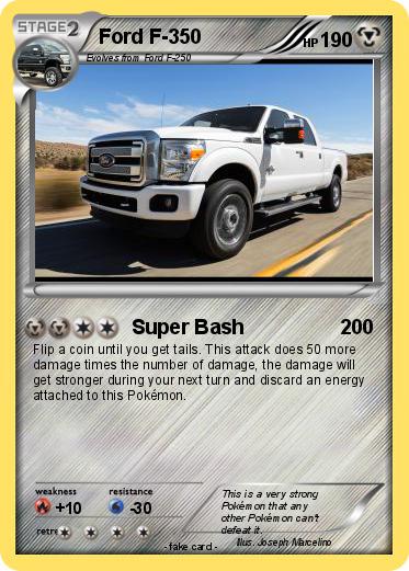Pokemon Ford F-350