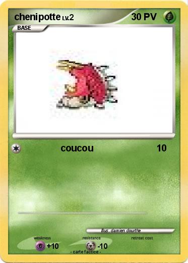 Pokemon chenipotte