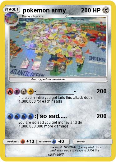 Pokemon pokemon army