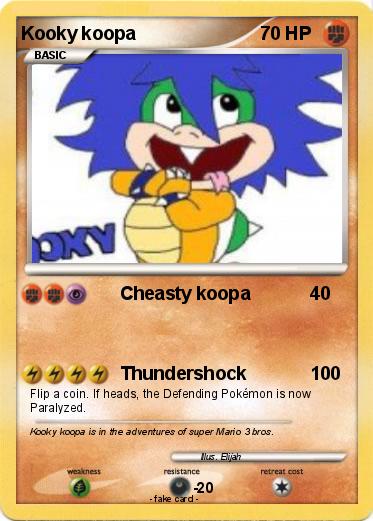 Pokemon Kooky koopa