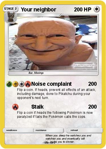 Pokemon Your neighbor