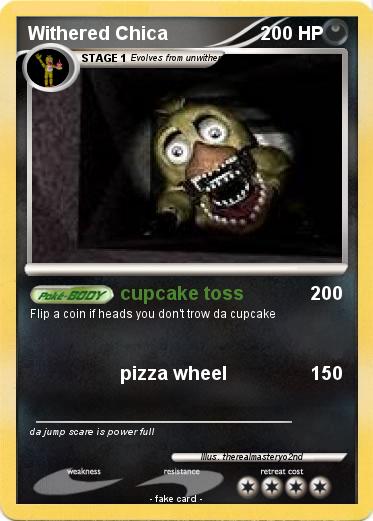 Pokemon Withered Chica