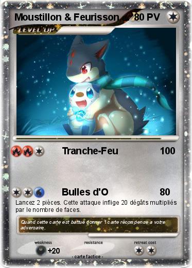 Pokemon Moustillon & Feurisson