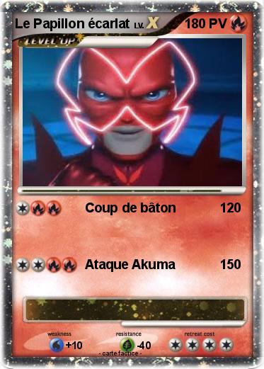 Pokemon Le Papillon écarlat