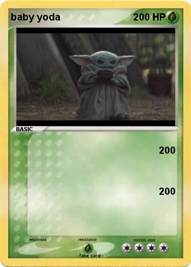 Pokemon baby yoda