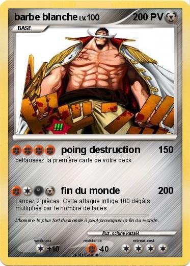 Pokemon barbe blanche