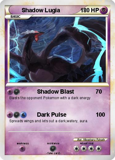 Pokemon Shadow Lugia