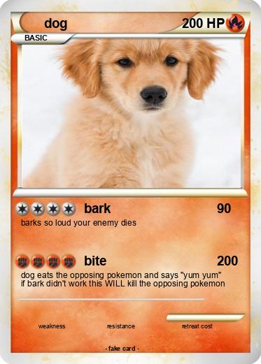 Pokemon dog
