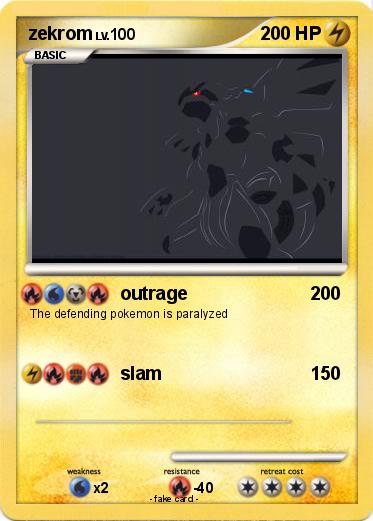 Pokemon zekrom