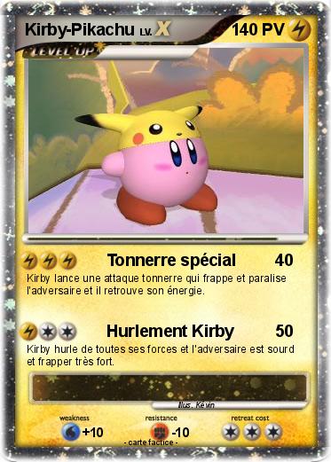 Pokemon Kirby-Pikachu