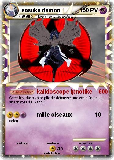 Pokemon sasuke demon