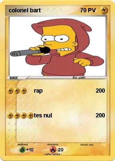 Pokemon colonel bart