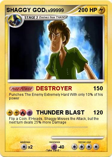 Pokemon SHAGGY GOD