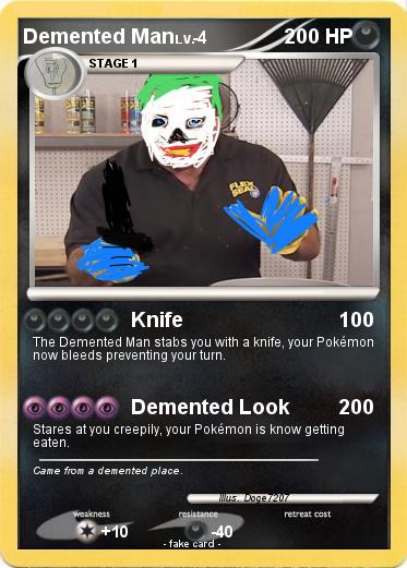 Pokemon Demented Man