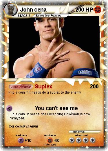 Pokemon John cena