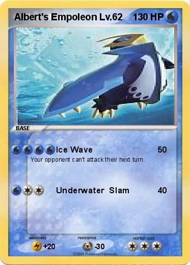 Pokemon Albert's Empoleon Lv.62