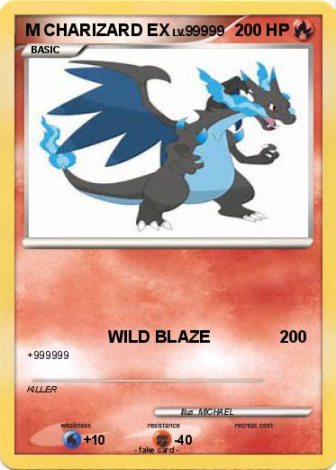 Pokemon M CHARIZARD EX