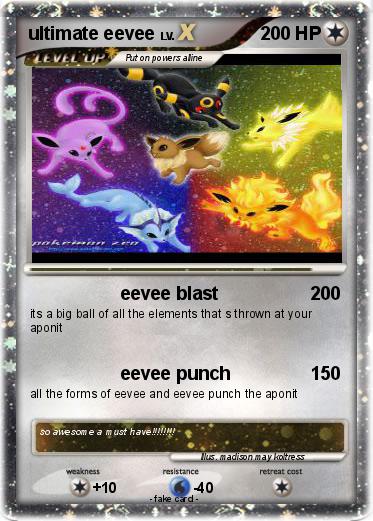 Pokemon ultimate eevee