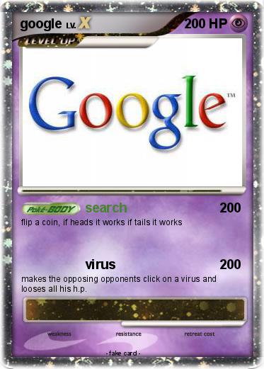 Pokemon google