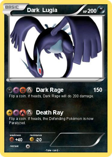 Pokemon Dark  Lugia