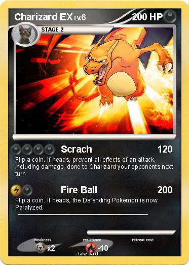 Pokemon Charizard EX