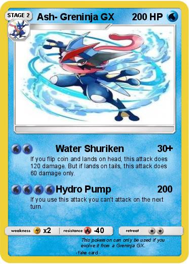 Pokemon Ash- Greninja GX