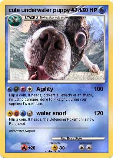 Pokemon cute underwater puppy #2