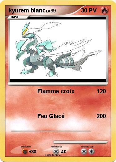 Pokemon kyurem blanc
