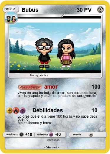 Pokemon Bubus