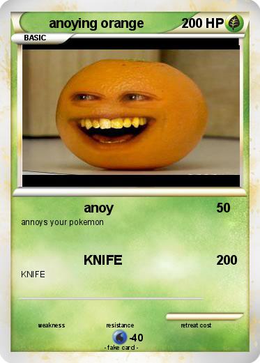 Pokemon anoying orange