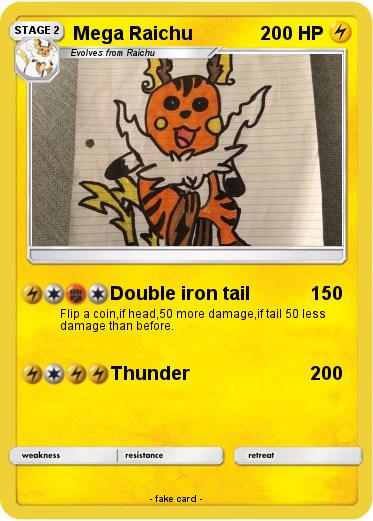 Pokemon Mega Raichu