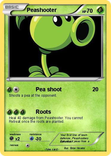 Pokemon Peashooter