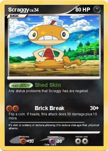 Pokemon Scraggy