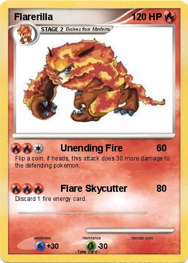 Pokemon Flarerilla