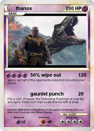Pokemon thanos