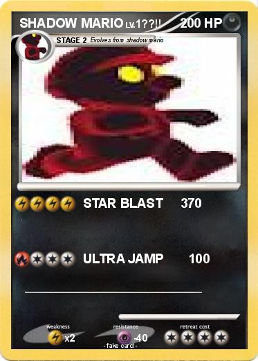 Pokemon SHADOW MARIO