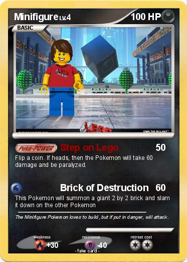 Pokemon Minifigure