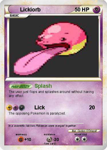 Pokemon Lickiorb