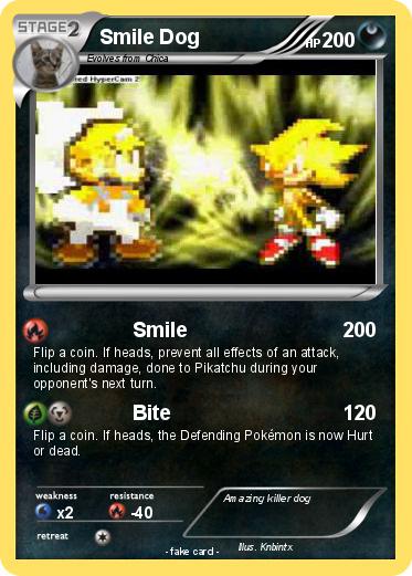 Pokemon Smile Dog