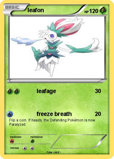Pokemon leafon