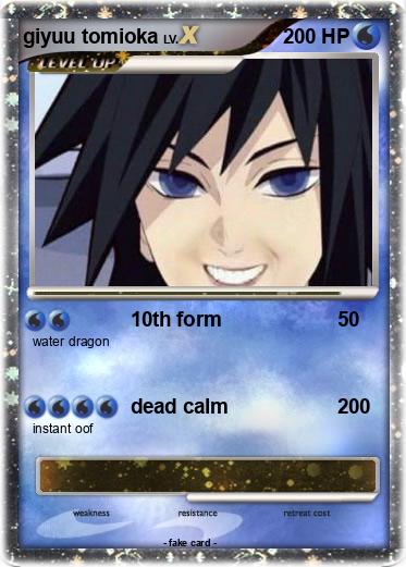 Pokemon giyuu tomioka