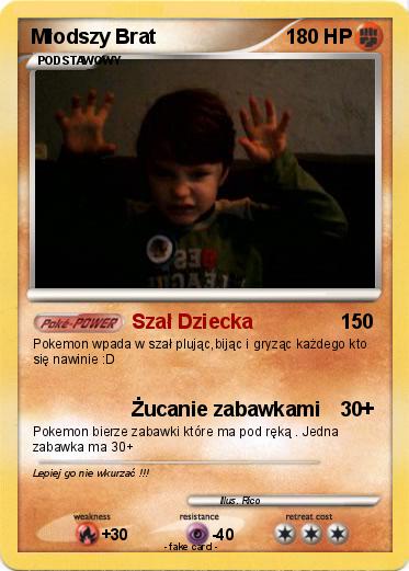Pokemon Młodszy Brat