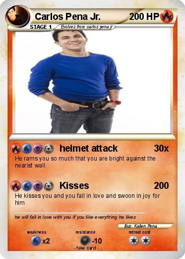 Pokemon Carlos Pena Jr.