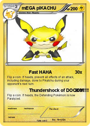 Pokemon mEGA pIKACHU