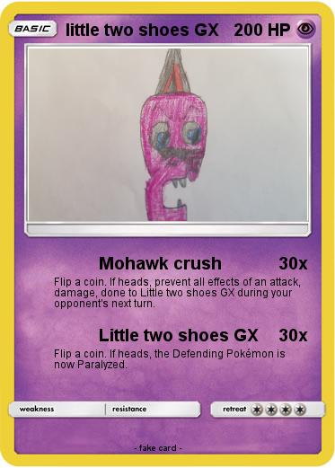 Pokemon little two shoes GX