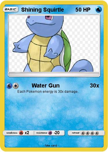 Pokemon Shining Squirtle