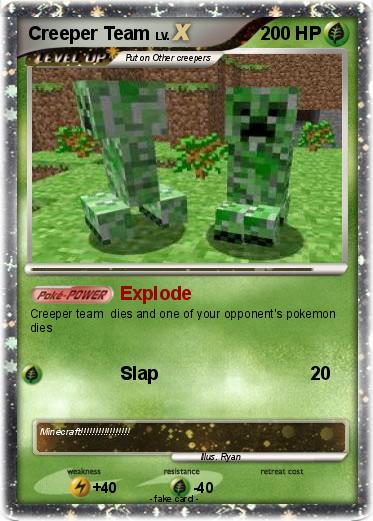 Pokemon Creeper Team